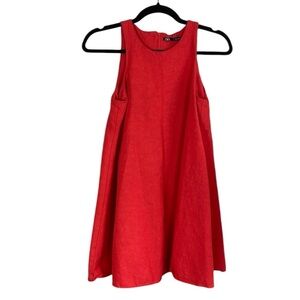 Zara Scarlet Sleeveless Mini Dress